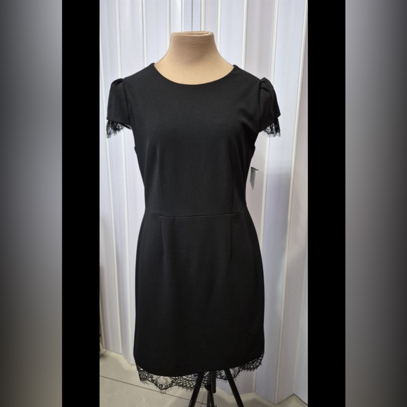 Betsey Johnson Dresses & Skirts - Betsey Johnson Black and Pink Fabric